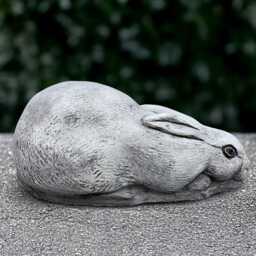 Outdoor Bunny Sculpture Concrete Rabbit Statue Cement Pet Decoration Stone Animal Ornament Bunny Lover Gift Handmade Decor Yard Art - thumbnail 3