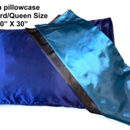 Polyester Satin Pillowcase, Standard Size - 20x30 Inches - thumbnail 2