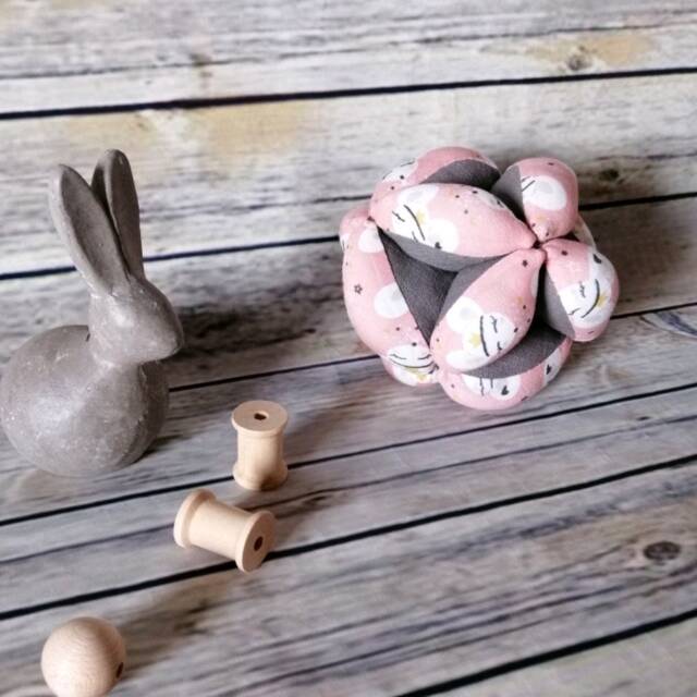 Pink & Gray Motility Ball With Mice - image 1