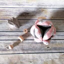 Pink & Gray Motility Ball With Mice - thumbnail 3