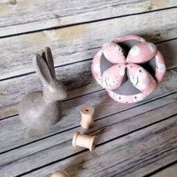 Pink & Gray Motility Ball With Mice - thumbnail 2