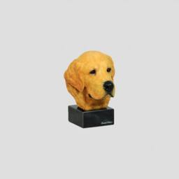 Golden Retriever, Dog Marble Statue, Painted, Limited Edition, Make Your Own Artdog - thumbnail 3
