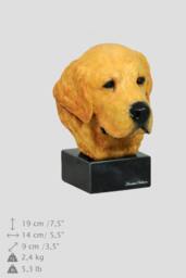 Golden Retriever, Dog Marble Statue, Painted, Limited Edition, Make Your Own Artdog