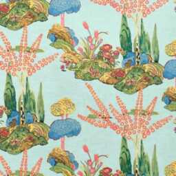 Thibaut Orleans Turquoise Double Sided Cushion Cover Pillow Cover - thumbnail 4