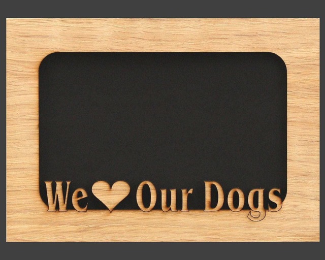 5x7 Dog Picture Frame Mat Insert For - Paw Photo Pet Gift Use Memorial - image 1