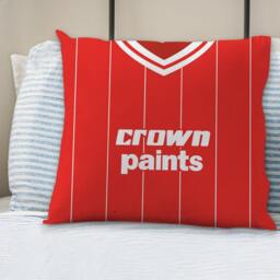 Liverpool - 1981 Home Shirt Retro Football Cushion 45cm - thumbnail 3