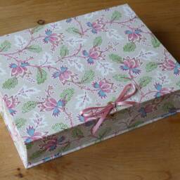 Handmade A4 Box File Santa Maria Blossom Office Storage - thumbnail 2