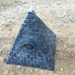 Eye Of Providence Candle/Candle/Figure/Sculpture/Candle 3D/Scented/Gift/Home Decor/Art Design/Design Candle/Fashionable Candle/Eye/Art/Deco/ - thumbnail 4