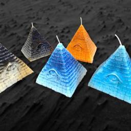 Eye Of Providence Candle/Candle/Figure/Sculpture/Candle 3D/Scented/Gift/Home Decor/Art Design/Design Candle/Fashionable Candle/Eye/Art/Deco/ - thumbnail 2