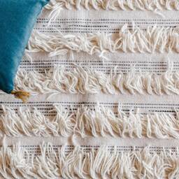 Off White Boho Wool Rug - Handwoven Shag Moroccan Style Rugs Living Room Bedroom Aesthetic Neutral Area Runner 5x8 6x9 8x10 9x12 - thumbnail 3