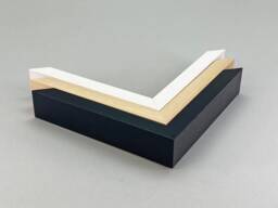 Made To Measure Wooden Frames - Bloc Range. Deep Profile. - Important-Please Read Description-The Perimeter Is All 4 Sides Added Together - thumbnail 1