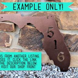 Metal Oklahoma Home Sign Steel Anniversary Wall Art - thumbnail 4