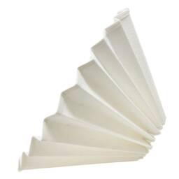 Pleated Lampshade - Linen Natural Flat Bottom Lamp Or Pendant Light - thumbnail 4