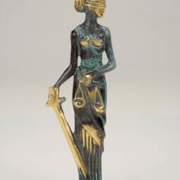 Ancient Greek Goddess Themis, Greek Titaness, Of Good Counsel, Titan Goddess Of Divine Law & Order, Bronze Greek God Figure, Home Decor - thumbnail 3