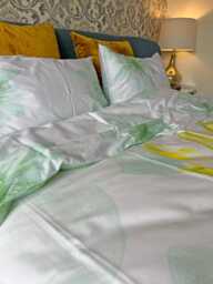 Floral 100% Cotton Duvet Cover Set - Queen Size Bedding - thumbnail 1