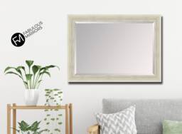 Large Antique Silver Framed Mirror Modern Contemporary Elegant Hamilton Wall - Choice Of Size Premium Quality Free P&p - thumbnail 1