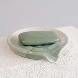 Soap Dish With Draining Spout - New Colors - thumbnail 4