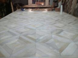 Cowhiderugsleather - Raw Leather Argentina Free Shipping Cowhide Patchwork Rugs Handmade - thumbnail 1