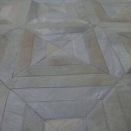 Cowhiderugsleather - Raw Leather Argentina Free Shipping Cowhide Patchwork Rugs Handmade - thumbnail 3