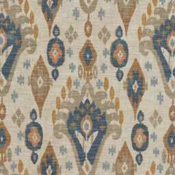 Handmade Ottoman Coffee Table Bench - Moroccan Tribal Fabric Tan - thumbnail 4
