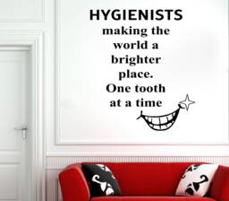 Dental Clinic Wall Decal Tooth Sticker Decor Z79 - thumbnail 1