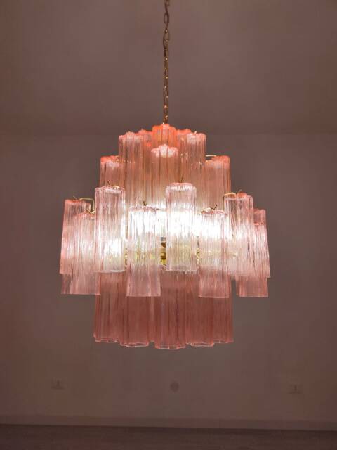 Pink Tronchi Chandelier - image 1