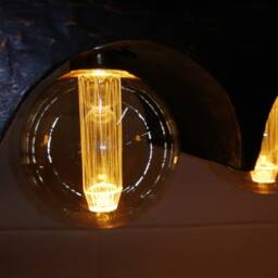 Industrial Beam Chandelier Copper, Wood & Iron Rustic Light Fixture - thumbnail 2