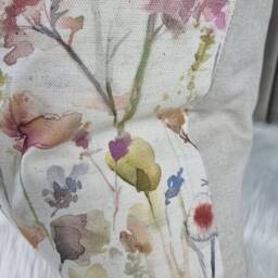 Voyage Poppy Natural Country Floral Fabric Cushion Cover Home Meadow Flowers For Couch Sofa Statement - thumbnail 3