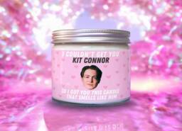 Kit Connor Scented Soy Wax Candle Fandom Inspired Novelty Gift - thumbnail 1