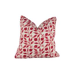 William Morris - Rosehip Rose Classic Intricate Floral Designer Cushion Cover Luxury Throw Pillow Handmade Home Decor - thumbnail 1