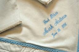 Christening Shawl. Christening Blanket, Personalized Baptism Shawl.baptism Accessories, Naming Ceremony, Blessing, Baby Shower Gift - thumbnail 3