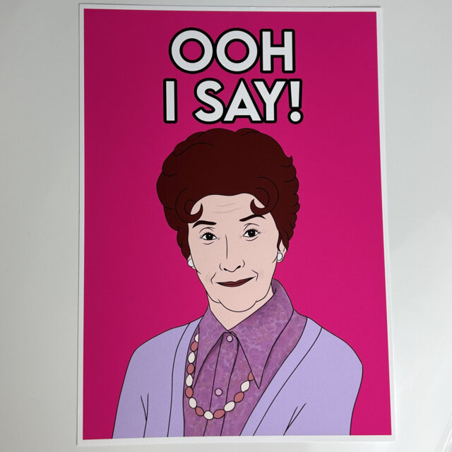Dot Cotton Art Print/Illustration