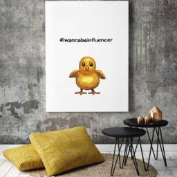 Urbanjunglestories, Chicken, Chicken Print, Poster, Fine Art, Watercolour, Animal Animals, Home Deco, Nature Funny Animal - thumbnail 2