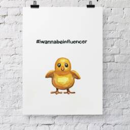 Urbanjunglestories, Chicken, Chicken Print, Poster, Fine Art, Watercolour, Animal Animals, Home Deco, Nature Funny Animal - thumbnail 3