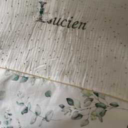 Personalized Ultra-Soft Moon Pattern Baby Blanket - thumbnail 4