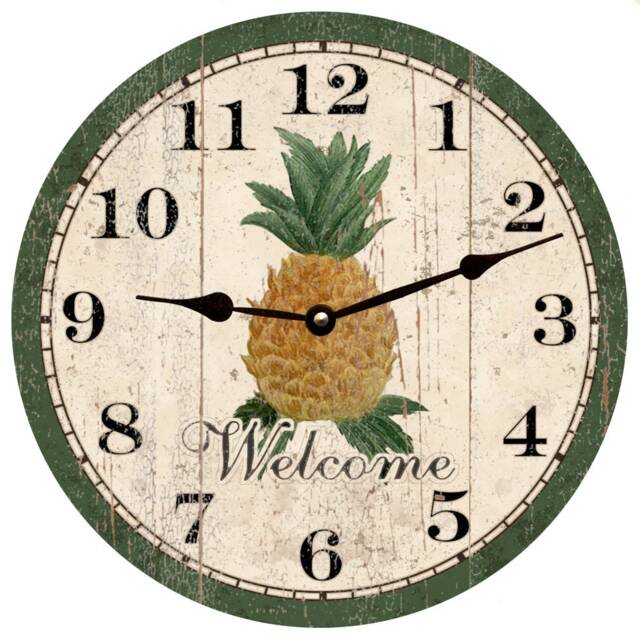 Pineapple Clock - Welcome Clock - image 1