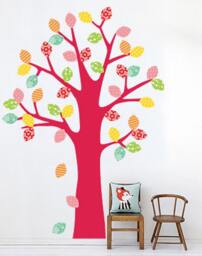 Tree Wall Decals For Kids, Decal Large, Big Decal, Nursery, Nursery Peel & Stick - thumbnail 2