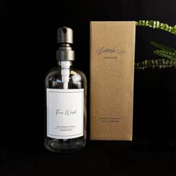 Clear Glass Soap Dispenser Set Silver Stainless Steel Pump, Shampoo, Conditioner & Body Wash - thumbnail 4