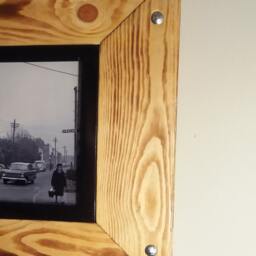 Rustic Frame-A4 Bespoke Frame-Chunky-Industrial Modern-Fathers Day-Reclaimed Timber-Sustainably Sourced-Photo Frame-Natural Wood-Farmhouse - thumbnail 4
