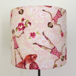 Beautifully Handmade Drum Lampshade in Tokyo Milk Fabric - thumbnail 2