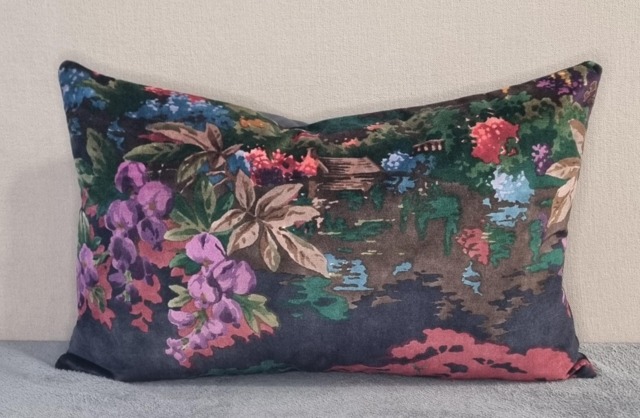 Linwood Velvet Wonderland Moonlight Serenade-Night Sky Cushion Cover 35x55 cm - image 1