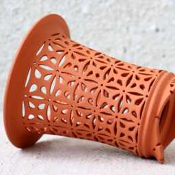Terracota Orchid Pot For Planer Flower Pots Clay Orchid Neofinetia Gift Mother - thumbnail 2