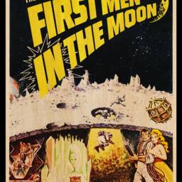 First Men in The Moon Wood Print Poster, Fanart Cinema Movie Posters On For Lovers, Extra Large Wall Art Prints, Large Canvas - thumbnail 2