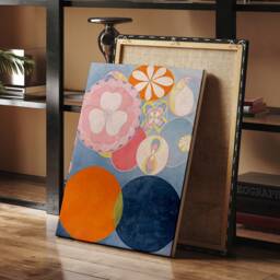Hilma Af Klint Poster, No.2 Childhood, Modern Wall Art, Abstract Painting, Contemporary Home Decor, Exhibition Digital Circles Print - thumbnail 3