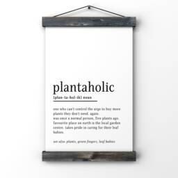 Plantaholic Dictionary Definition, Plant Print, Gift For Friend, Green Fingers, Gardening Gift, Home Decor, Shed Funny Idea - thumbnail 3
