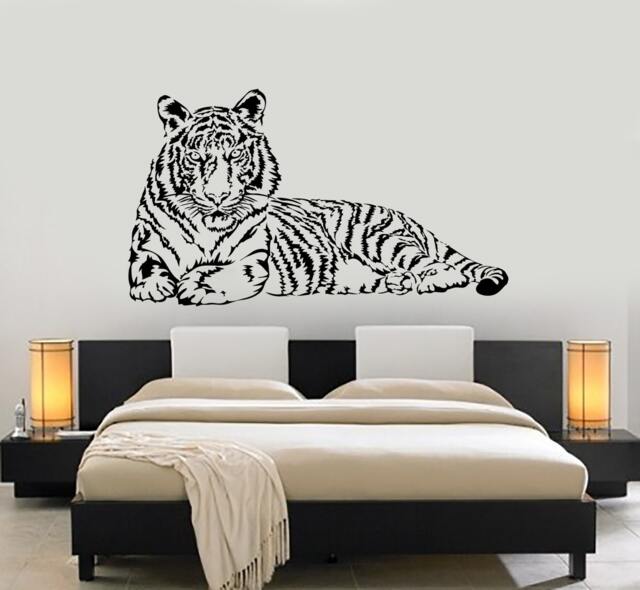 Wall Art Mural Tiger Jungle Africa Nature Amazing Vinyl Decal 1454Dz - image 1