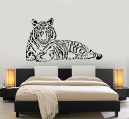 Wall Art Mural Tiger Jungle Africa Nature Amazing Vinyl Decal 1454Dz