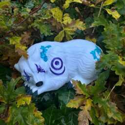 Winterveil Night Elf Druid Bear 3D Printed Figure 15cm X 7cm - thumbnail 4