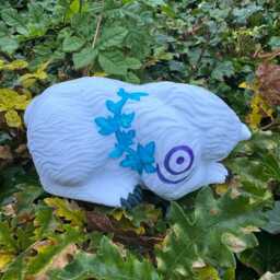Winterveil Night Elf Druid Bear 3D Printed Figure 15cm X 7cm - thumbnail 2