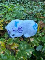 Winterveil Night Elf Druid Bear 3D Printed Figure 15cm X 7cm - thumbnail 1
